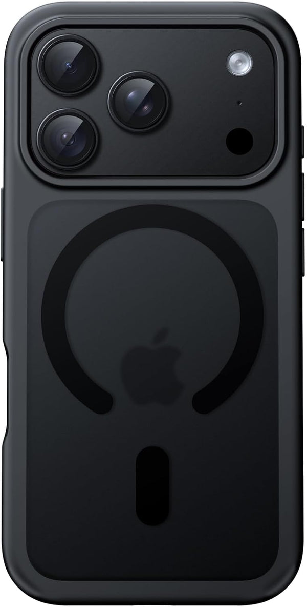 JETech Magnetic Matte Case for iPhone 18 Pro, Black