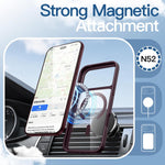 JETech Magnetic Case for iPhone 18 Pro Max, Dark Cherry